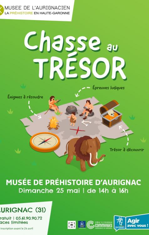 Chasse au trésor Dimanche 25 mai | 14h - 16h
