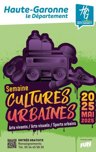 Semaine des Cultures Urbaines s'installe à Aurignac le vendredi 23 mai