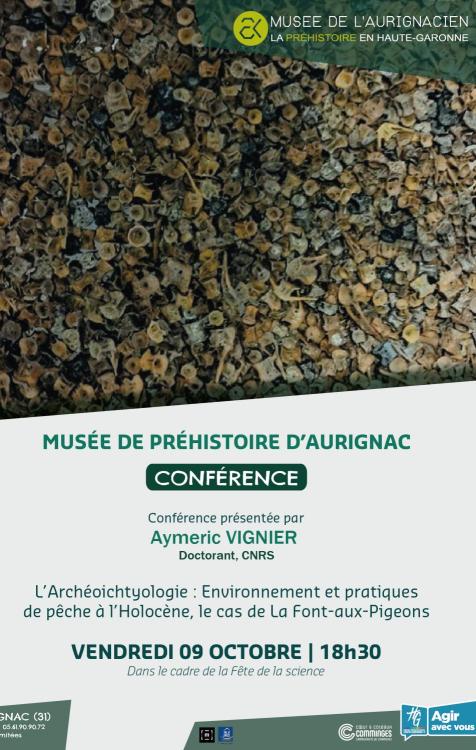 Conférence | vendredi 9 octobre-18h30 | Aymeric VIGNIER