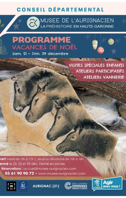 Les vacances de Noël au musée