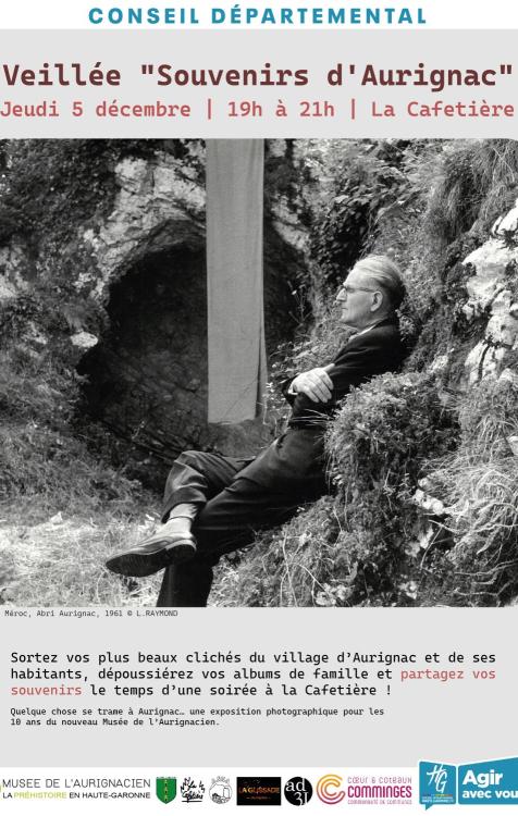 Veillée "Souvenirs d'Aurignac" | jeudi 5 décembre | à La Cafetière